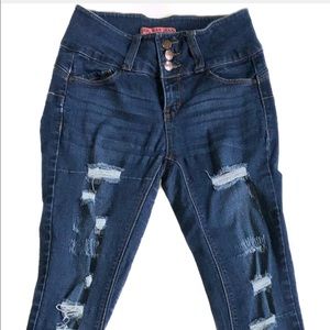 High waist Butt lifting Skinny Jeans